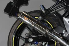 HMS ホンダ FTR223 (BA-MC34/JBK-MC34) バイクマフラー 100φ砲弾